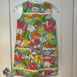 Vintage Lilly Pulitzer Paint by Number Sundress Girls size 10